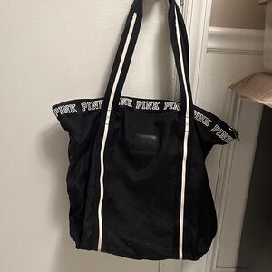 PINK Victoria's Secret Black Tote Bag